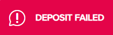 Deposit Error