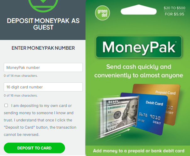 How to use MoneyPak without an account in 2024 at official-moneypak.com